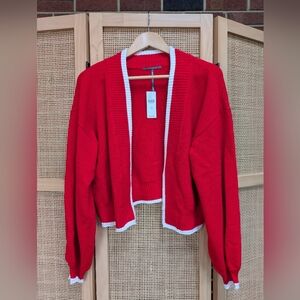 NWT Anthropologie - The Livvy Waffle Knit Cardigan Sweater